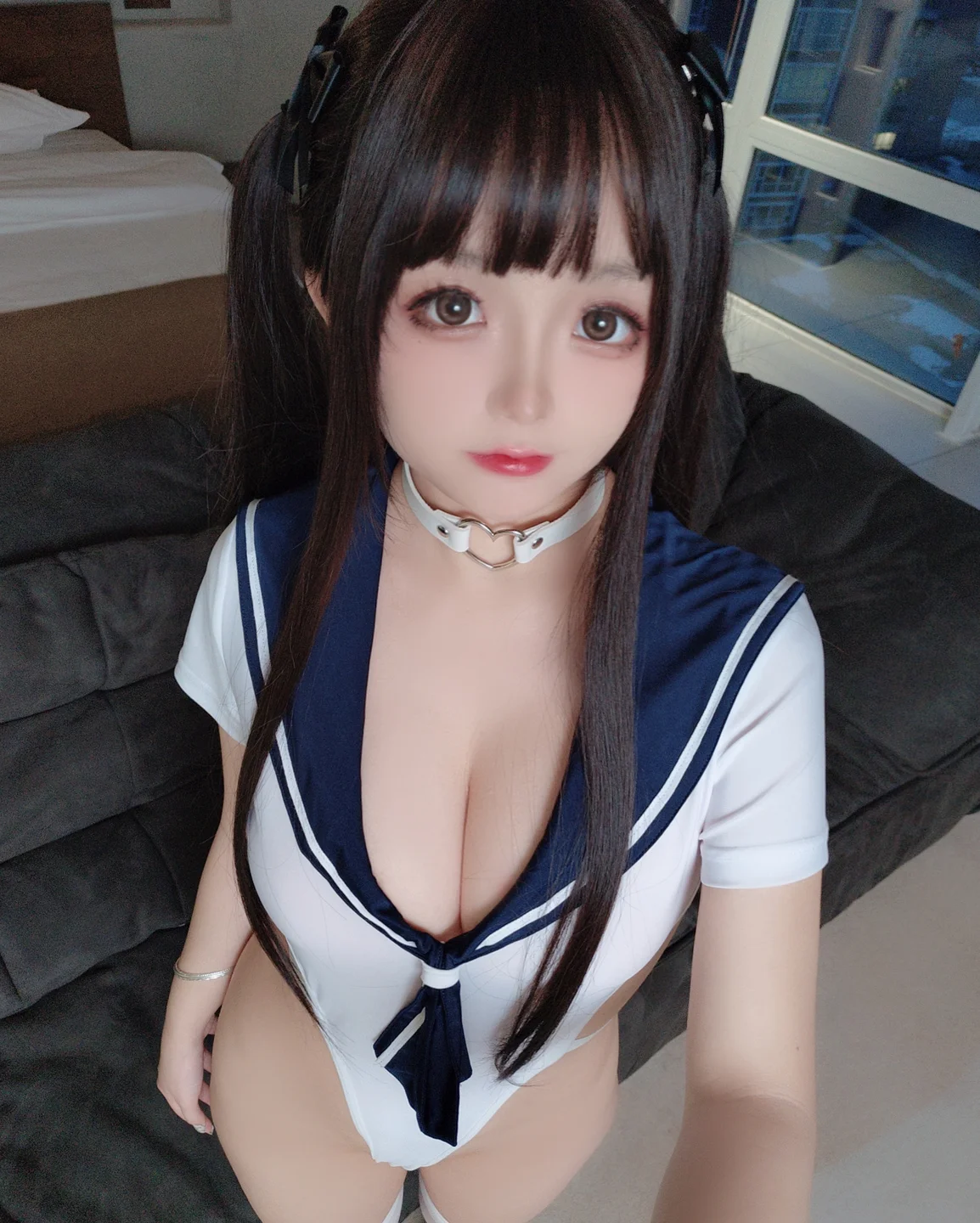 日奈娇 - 制服学妹自拍 [45P-76MB] tg@simisebaisi 【丝足阁】006.webp